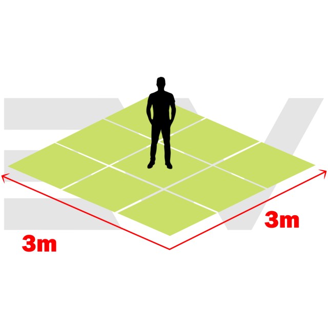 3x3m gazebo scale7